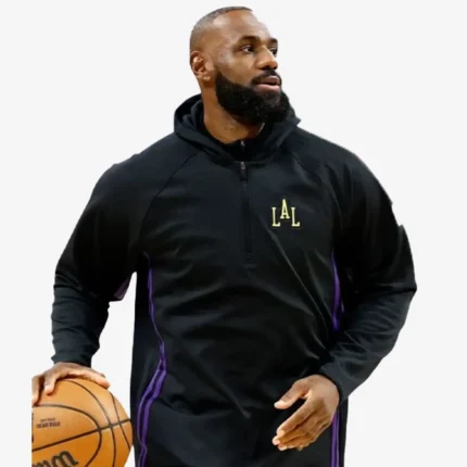 LeBron James Utah Jazz vs. Los Angeles Lakers Black Hoodie