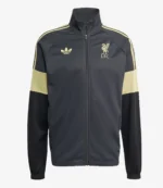 Unisex Liverpool FC 2025 LFSTLR Grey Track Jacket