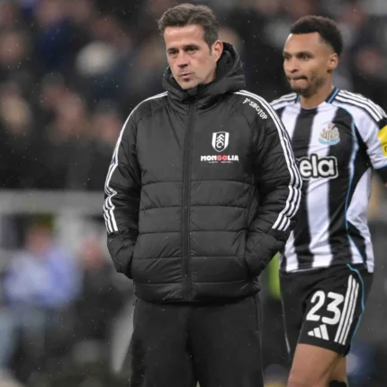 Unisex Manager Marco Silva Black Puffer Hooded Jacket