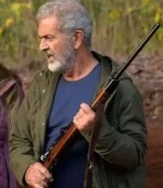 Bowdrie Hunting Season Mel Gibson Brown Cotton Jacket