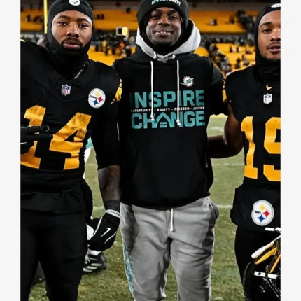 Miami Dolphins 2025 Inspire Change Opportunity Equity Freedom Justice Hoodie