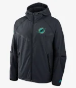 Unisex Miami Dolphins Nike 2025 Rivalries Collection Full-Zip Tech Jacket