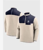 Unisex Milano Cortina 2026 Olympics Microfleece Cream Jacket