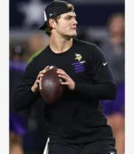 Unisex Minnesota Vikings J.J. McCarthy 2025 Inspire Change Opportunity Equity Freedom Justice Long-Sleeve T-Shirt