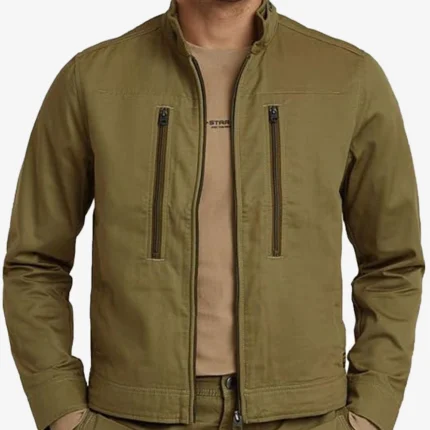 NCIS Sydney Sean Sagar DeShawn Jackson Green Jacket