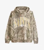 New Orleans Saints 2025 Camouflage Graphic Popover Hoodie by Abercrombie For Unisex
