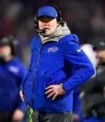 Nike Buffalo Bills 2025 Sean McDermott Hooded Zip Jacket