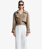 Women's Nour Hammour Leather Jacket