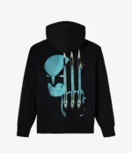 OVO x Marvel Wolverine Black Pullover Graphic Hoodie