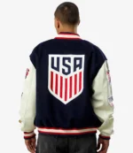 Pacsun 2025 U.S. Soccer x Jeff Hamilton Wool Varsity Jacket