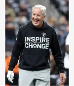 Unisex Pete Carroll Las Vegas Raiders 2025 Inspire Change Opportunity Equity Freedom Justice Hoodie