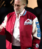 Unisex Peter Forsberg Colorado Avalanche’s 30th Anniversary Celebration Varsity Jacket