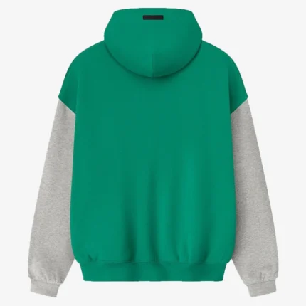 Philadelphia Eagles Fear of God Essentials Kelly Green & Heather Gray Sport Hoodie