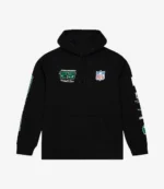 Unisex Philadelphia Eagles Mitchell & Ness Black Dream Chasers Fly Hoodie