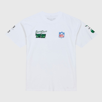 Unisex Philadelphia Eagles Mitchell & Ness White Dream Chasers Champions T-Shirt
