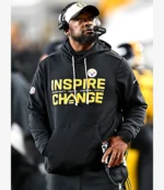 Unisex Pittsburgh Steelers Mike Tomlin 2025 Inspire Change Opportunity Equity Freedom Justice Hoodie