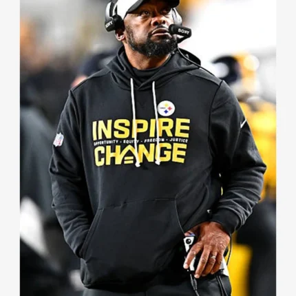 Unisex Pittsburgh Steelers Mike Tomlin 2025 Inspire Change Opportunity Equity Freedom Justice Hoodie