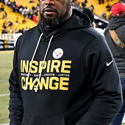 Pittsburgh Steelers Mike Tomlin 2025 Inspire Change Opportunity Equity Freedom Justice Hoodie