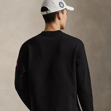 Polo Ralph Lauren 2026 Team USA Winter Olympics Black Fleece Mockneck Sweatshirt
