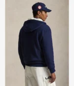 Polo Ralph Lauren Team USA Men’s Milano Cortina 2026 Winter Olympics Fleece Sherpa Hoodie