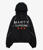 Ringo Starr Marty Supreme Black Hooded Jacket