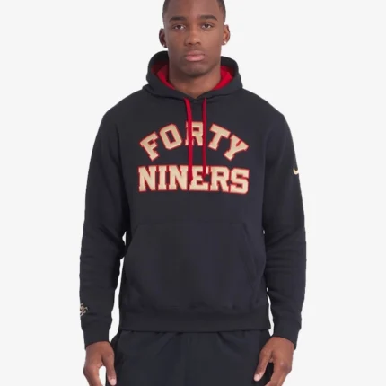 Unisex San Francisco 49ers Nike 2025 Rivalries Collection Club Black Hoodie