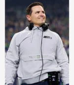 Unisex Seattle Seahawks 2025 Nike Rivalries Sideline Half-Zip Hooded Anorak Jacket