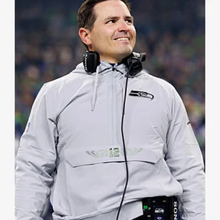 Unisex Seattle Seahawks 2025 Nike Rivalries Sideline Half-Zip Hooded Anorak Jacket