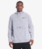 Seattle Seahawks 2025 Nike Rivalries Sideline Half-Zip Hooded Anorak Jacket