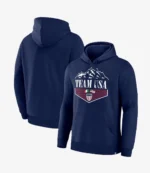 Unisex Team USA 2026 Winter Olympics Diamond Navy Blue Hoodie