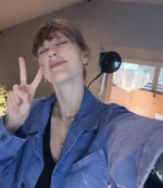 Unisex Team USA The End Of An Era Taylor Swift Blue Denim Jacket