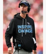 Unisex Tennessee Titans Mike McCoy 2025 Inspire Change Opportunity Equity Freedom Justice Hoodie