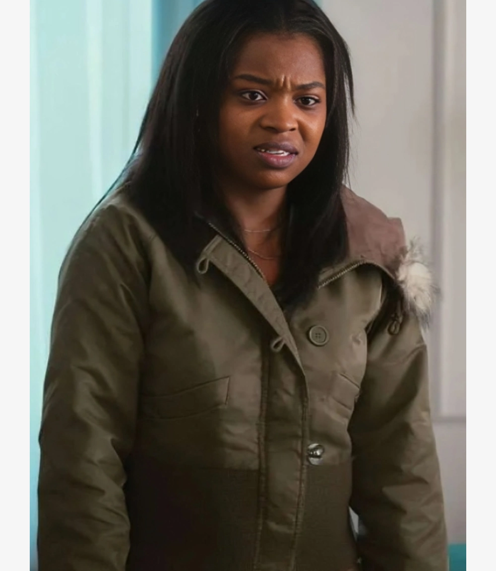 The Nicole Bell Story Tv Series Rayven Symone Ferrell Green Bomber Jacket Unisex The Nicole Bell Story Tv Series Rayven Symone Ferrell Green Bomber Jacket