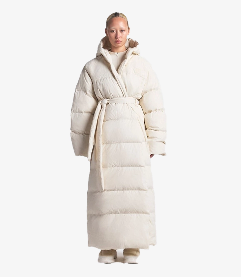 The North Face × SKIMS Nuptse Wrap Parka Puffer Coat 2025 Multicolor Limited Edition Unisex The North Face × SKIMS Nuptse Wrap Parka Puffer Coat 2025 Multicolor Limited Edition