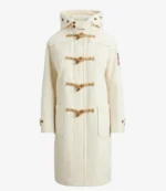 The Today Show 2026 Craig Melvin Team USA White Wool Coat