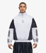 Adidas x Willy Chavarria 2025 Watsonville Mockneck Grey Sweatshirt For Unisex