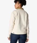 Carhartt Pink & Cream Zip-Up Jacket Unisex