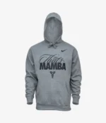 Kobe Bryant That’s MAMBA Nike Swoosh Grey Pullover Hoodie For Unisex