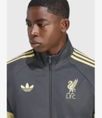 Liverpool FC 2025 LFSTLR Grey Track Jacket For Unisex