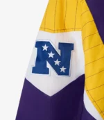 Minnesota Vikings OVO 2025 STARTER Half-Zip Pullover Purple Hooded Jacket For Unisex