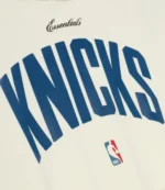 New York Knicks Fear of God x NBA Cream 90’s Hoodie For Unisex