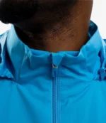 Newcastle United FC adidas 2025-26 Players Range Blue All Weather Jacket For Unisex