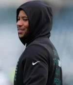 Philadelphia Eagles Saquon Barkley 2025 Inspire Change Opportunity Equity Freedom Justice Hoodie For Unisex
