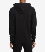Saks Fifth Avenue Black Pullover Hoodie For Unisex