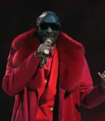 Snoop Dogg Minnesota Vikings v Detroit Lions Halftime Show Christmas 2025 Red Fur Coat For Unisex