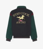 Stay Cool Racing Full-Snap Bomber Jacket For Unisex
