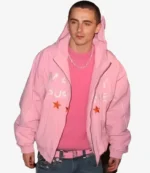 Timothée Chalamet Marty Supreme Pink Jacket Hoodie For Unisex