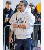 Timothée Chalamet Marty Supreme White Jacket For Unisex