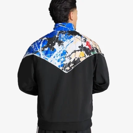 2026 Manchester United x Adidas Stone Roses Black Track Jacket