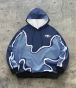 AXEPEAK Fashion Contrast Color Casual Loose Hoodie For Unisex